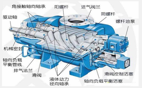 螺杆空压机基本结构